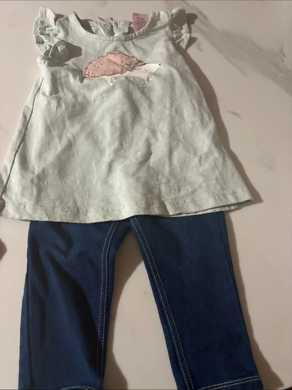 12pc/18months girls clothing mix and match and sneakers size 4